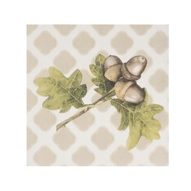 Transpac 6.5" Multicolor Harvest Seasonal Napkin Set - 20 Disposable Dinner Napkins for Autumn Table Decor - Paper Tableware, Food Safe, Easy Care Multicolor