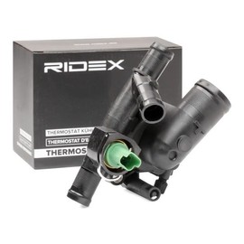 RIDEX Thermostat Coolant Cooling Water Thermostat with Housing with Seal Opening Temperature: 83°C