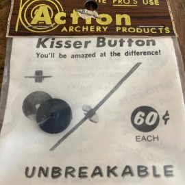 Action Vintage Action Kisser Button Unbreakable New Old Stock 1960S NOS