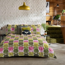 Orla Kiely Multi Block Stem BeddingBedding: Pillowcase Set of 2, Standard 50x75cm
