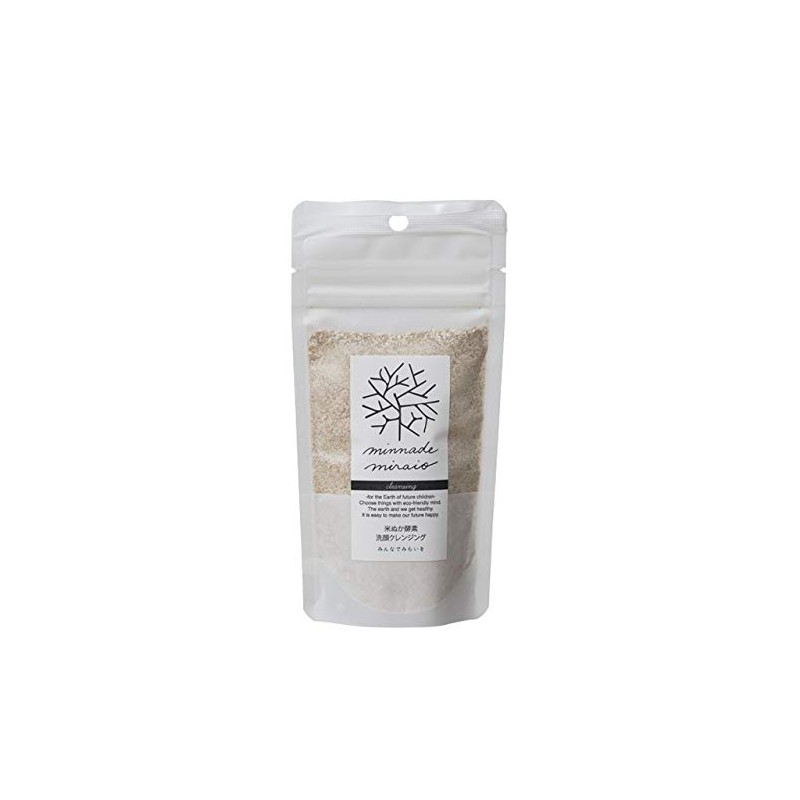 minnade miraio minna de mirai wo rice bran enzyme face