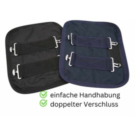 Amesbichler Reitsport Chest Extension for Horse Blanket Adjustable Extension Double Closure for Comfort