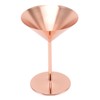 Stainless Steel Martini Glasses Fine Polish Rustproof Elegant Modern Martini