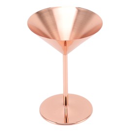 Stainless Steel Martini Glasses Fine Polish Rustproof Elegant Modern Martini Glasses for Hotels Bars