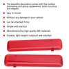 Pair Door Reflector Panel Red Interior Replacement for Silverado 1500/2500