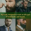 Clubman Moustache Wax with Brush Comb - Neutral 14g
