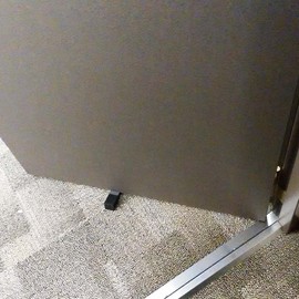 Tokyo Soundproof Door Stopper TB-07 Brown, Length 4.7 x Width 1.2 x Height 0.1 - 1.2 inches (120 x 30 x 2 - 30 mm)