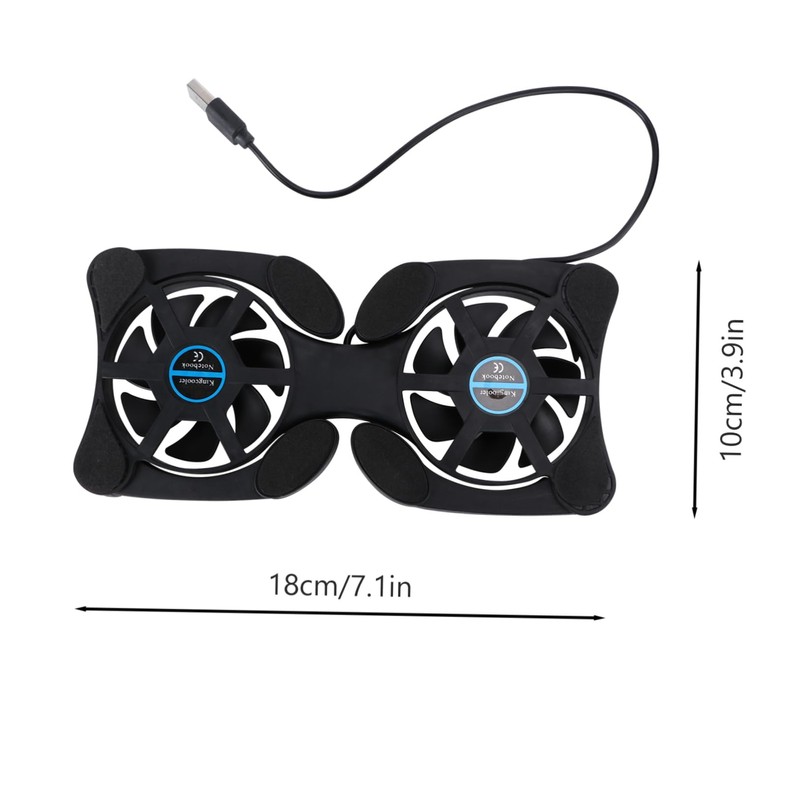 SEWACC Portable Foldable Laptop Cooler USB Notebook Cooling Mat with