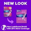 Tampax Radiant Tampons Multipack, with LeakGuard Braid, Light/Regular Absorbency, Unscented,