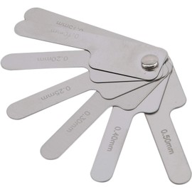 Orthodontic Gap Ruler Dental Interproximal Reduction Gauge Ruler Tooth Gap Measuring IPR System Stainless Steel Orthodontic Instrument