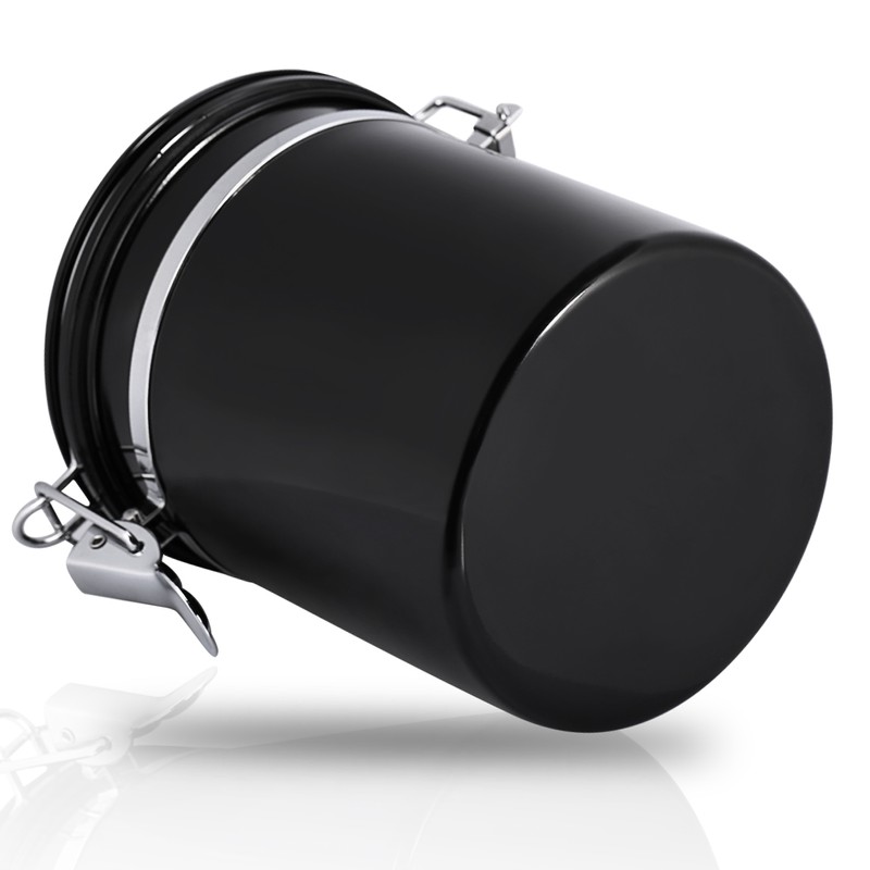 1.5L 304 Stainless Steel Airtight Coffee Beans Container Storage Canister