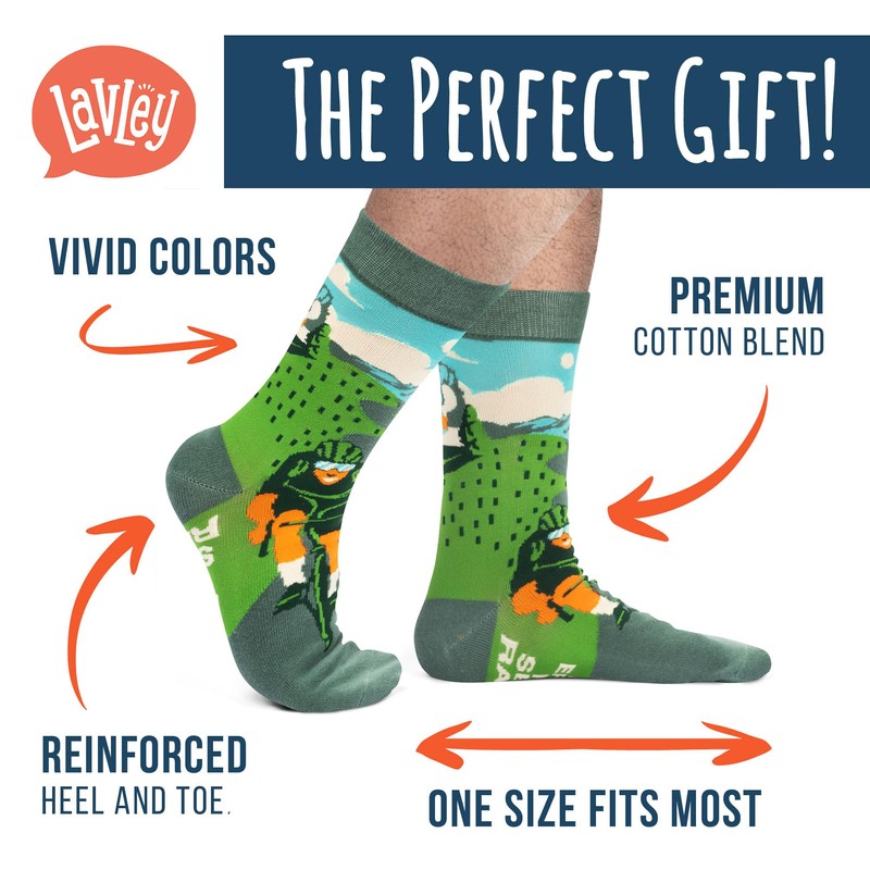 Lavley I would rather socks funny gift for men and