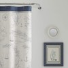 Tommy Bahama Caribbean Sea Shower Curtain, 72x72, Lt-Pastel Blue