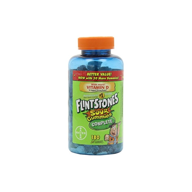 Flintstone Sour Gummies Size 180ct Flintstone Sour Gummies 180ct