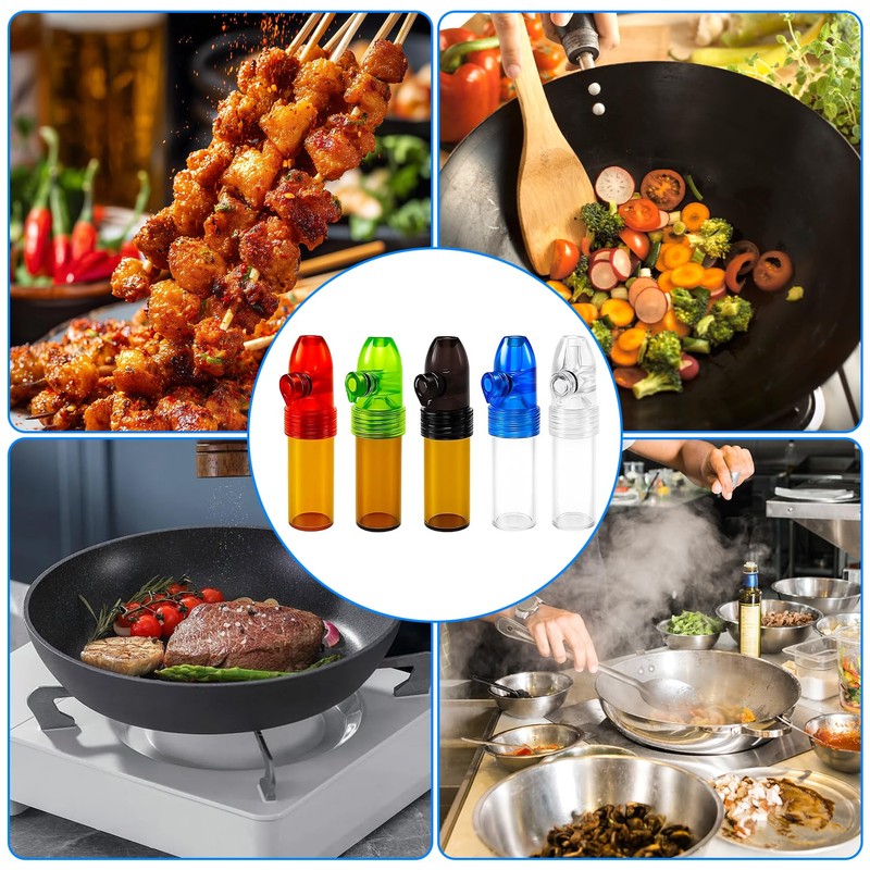 Kdkoeo 5 PCS Sniffer Kits, Spice Powder Tool with Mini