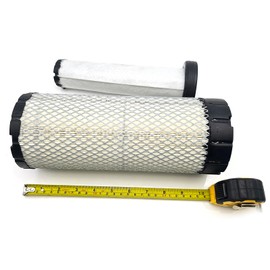 Air Filter 6690907 7020361 Compatible with Bobcat Excavator E32 E35 E85 S100 T110 lengths≈265mm/10.43in