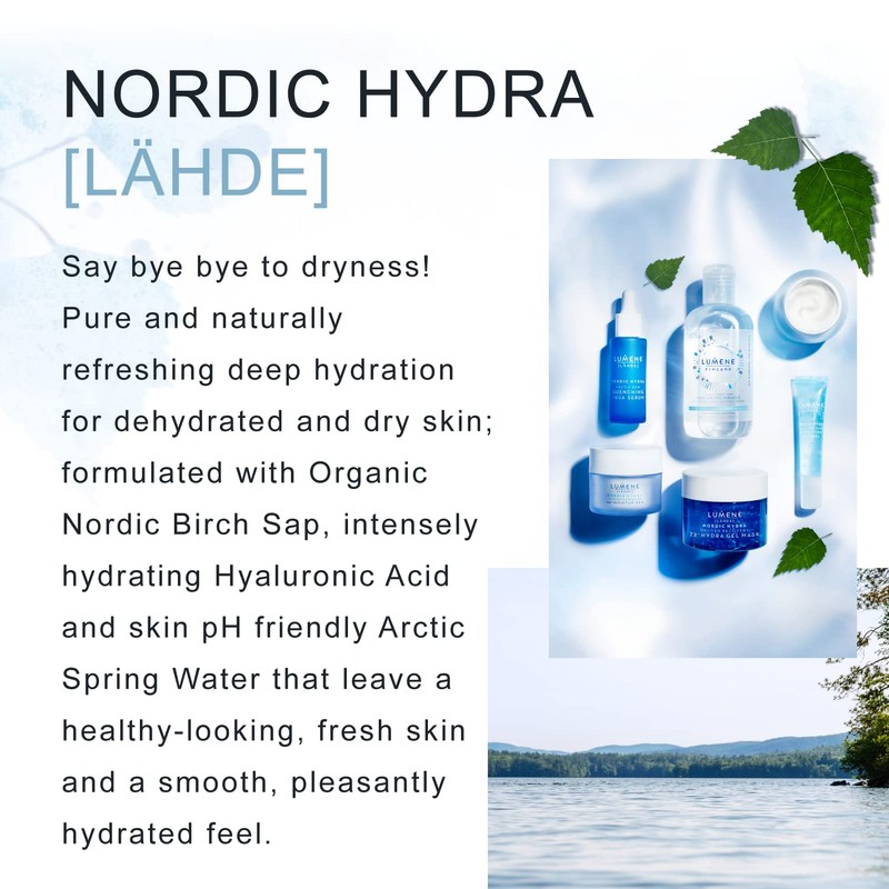 LUMENE Nordic Hydra [LAHDE] Birch Dew Jelly