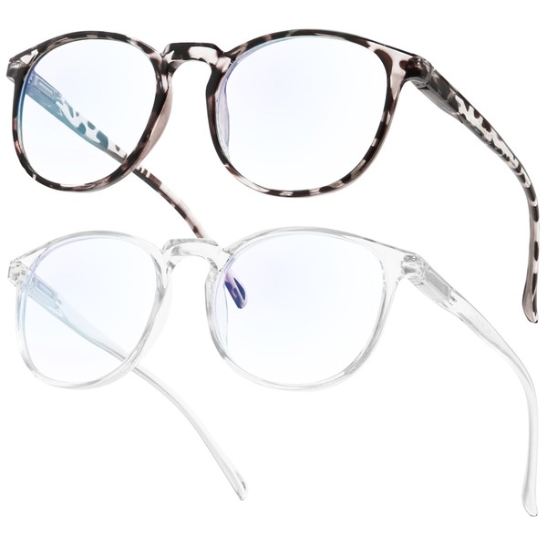 IBOANN B0BD2JTVWM - two pack Blue light glasses Transparent +