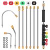 Gutter Cleaning Tools From the Ground, 10 Pack 9 FT