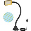 XINYIQI 20" LED Gooseneck Work Light 1500LM, Adjustable Machine Lamp