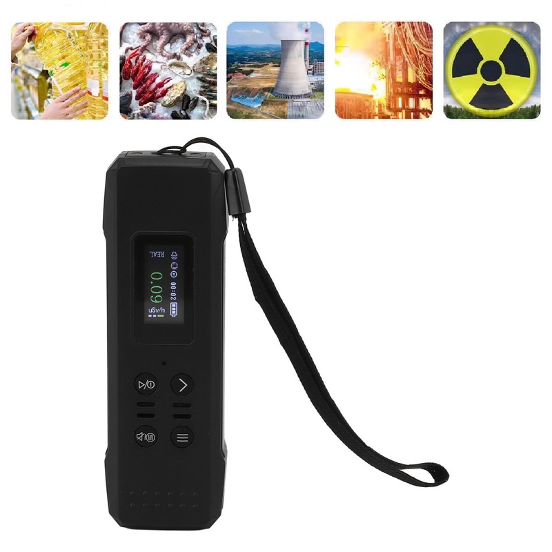 Digital Nuclear Radiation Detector Beta Gamma X Ray 400mah USB