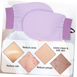 FOMIYES 3sets Back Scrubbing Towels Soft Gentle Exfoliating Bathing Scrubbers Quick for Men Women 2pcs*3