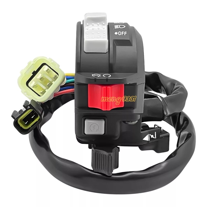 MATI Left Handlebar Start Stop Switch Headlight for Yamaha Big