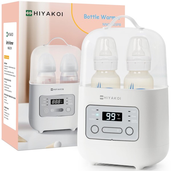 Bottle Warmer, HIYAKOI Fast Baby Bottle Warmer for Breastmilk with