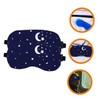 Baluue Multi-function Sleep Eye Cover Cotton Linen Material Breathable and
