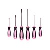 Pink Power Magnetic Screwdriver Set - 6 Piece Phillips and
