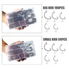 Dingbear 190PCS Bass Salmon Fish Hook Fishing Hooks