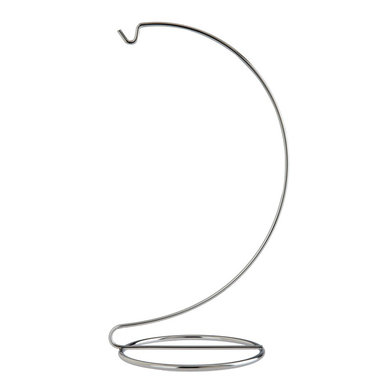 Creative Hobbies® 10 Inch Chrome Ornament Display Stands - Elegant