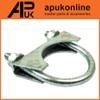 APUK 2x Exhaust Silencer Clamp 45mm M8 Replacement for John