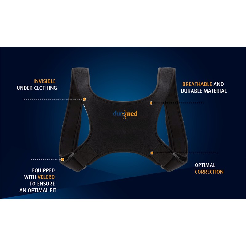 Dunimed Posture Corrector - For Healthy Posture Without Back Pain