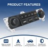 SHENKENUO Heater A/C AC Switch Climate Control Module For 1998-2004