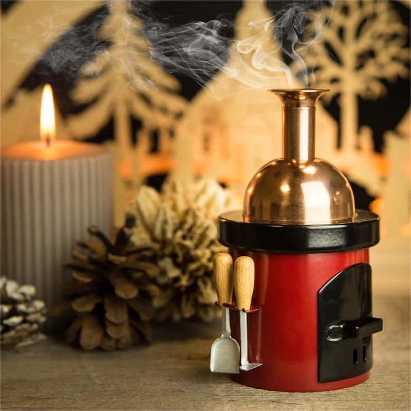 Crottendorfer Incense Cone Stove, Brewing Kettle, Incense Cones, Size M