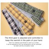 Intelligent USB Charging Heating Scarf Three Grade Temperature Adjustment Plush