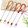 „ÄêP165„Äë5pcs Alloy Climbing Buckle Shape DIY Decoration:_Silver ZK18003.5