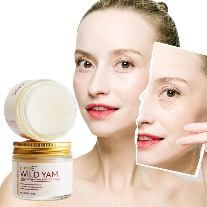Crema Apoyo Hormonal Cuidado Femenino Natural Ñame Y Aceites