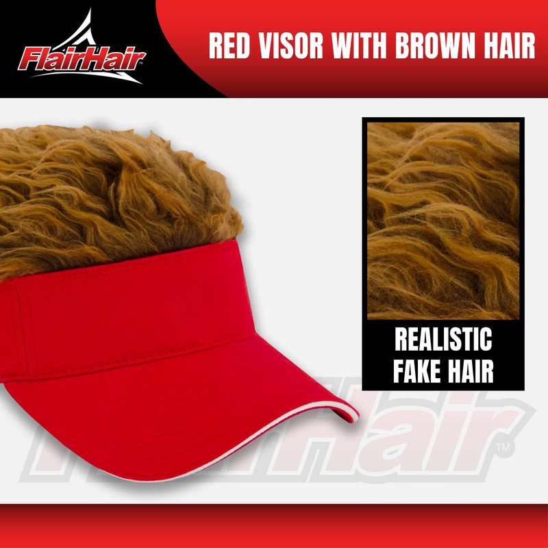 Flair Hair Red, One Size