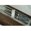 Cross Compact Parasol Curves with Extremely Polished Chrome Appointment and