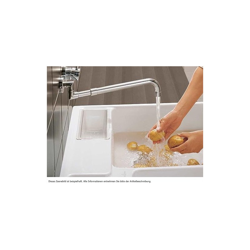 Villeroy & Boch Transparent Plastic Watering Bowl, Modern, Minimalist Kitchen