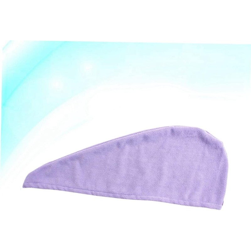 Toalla de Microfibras Púrpura para Cabello, Ultra Ligera y Cómoda,