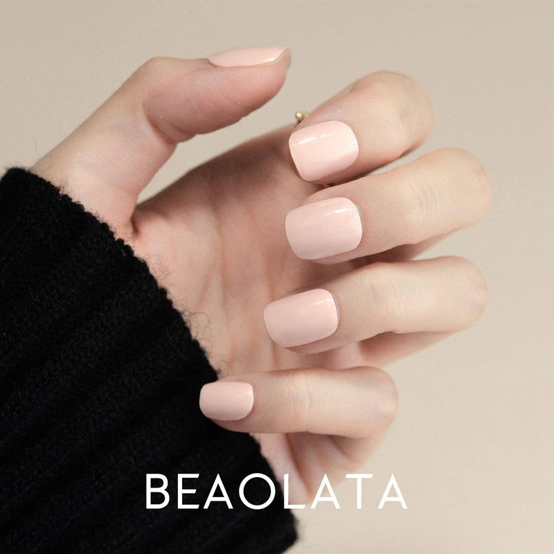 Beaolata Nail Polish Strips, 32PCS Salon Quality Wraps, Long Lasting