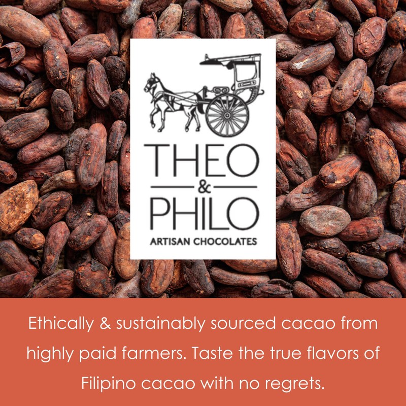 Theo & Philo Green Mango & Salt 65% Dark Chocolate
