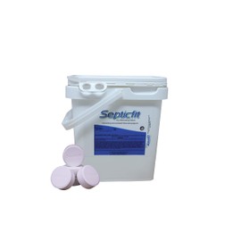Septicfit Septic Chlorine Tablet - 29 Tablet Pails - 10 lbs - NOT for USE in Swimming Pools