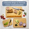 Totally Bamboo 3-Piece Cutting Board Set – Bamboo Wood Cutting