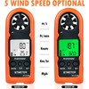 BTMETER Anemometer Handheld Wind Speed Meter, BT-816B Mini Digital Air