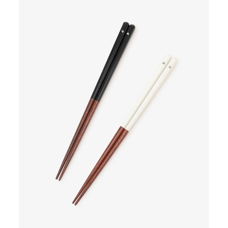 Afternoon Tea Living HC86 Wakasa Lacquer Antibacterial Couple Chopsticks &