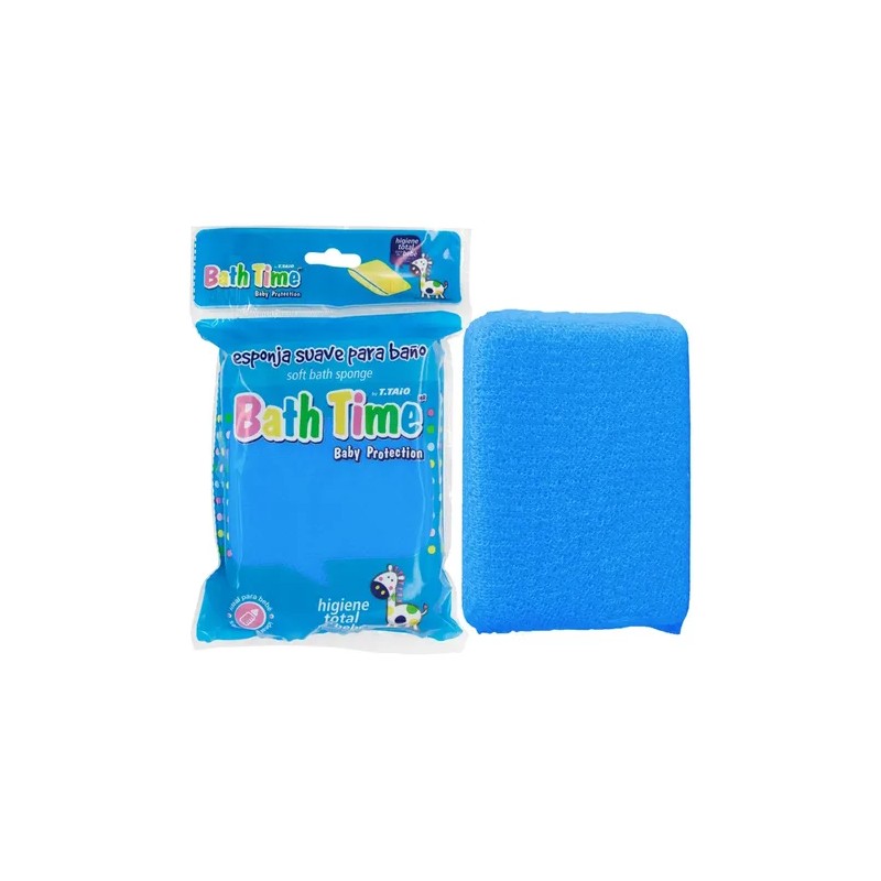 Esponja Con Tela Extra Suave Para El Baño De Bebe